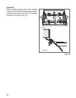 Предварительный просмотр 23 страницы Zanussi ZOU 653 FTI Instruction Booklet