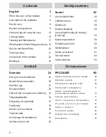 Предварительный просмотр 2 страницы Zanussi ZOU 668 Instruction Booklet