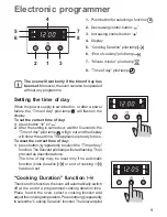 Предварительный просмотр 9 страницы Zanussi ZOU 668 Instruction Booklet