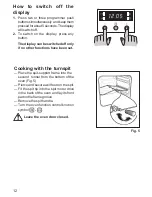 Предварительный просмотр 12 страницы Zanussi ZOU 668 Instruction Booklet