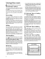 Предварительный просмотр 6 страницы Zanussi ZOU 851 Instruction Booklet