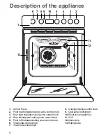 Предварительный просмотр 4 страницы Zanussi ZOU 884 Instruction Booklet