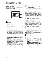 Предварительный просмотр 14 страницы Zanussi ZOU 885 ALU Instruction Booklet