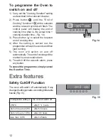 Предварительный просмотр 12 страницы Zanussi ZOU 91 K Instruction Booklet