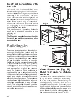 Предварительный просмотр 26 страницы Zanussi ZOU 91 K Instruction Booklet