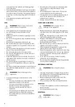 Preview for 4 page of Zanussi ZOU10411XU User Manual