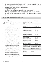 Preview for 4 page of Zanussi ZOU20311XU User Manual