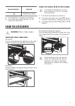 Предварительный просмотр 7 страницы Zanussi ZOU20612XU User Manual