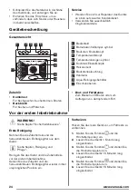 Предварительный просмотр 24 страницы Zanussi ZOU30601XK User Manual