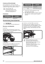 Предварительный просмотр 26 страницы Zanussi ZOU30601XK User Manual