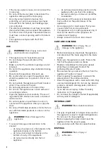 Предварительный просмотр 4 страницы Zanussi ZOU30601XU User Manual