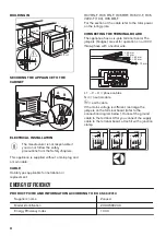 Предварительный просмотр 22 страницы Zanussi ZOU35902XU User Manual