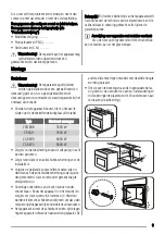 Предварительный просмотр 9 страницы Zanussi ZOU362 User Manual