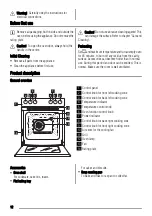 Предварительный просмотр 12 страницы Zanussi ZOU362 User Manual