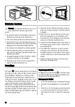 Предварительный просмотр 38 страницы Zanussi ZOU362 User Manual