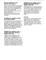 Preview for 7 page of Zanussi ZP 3175 - ZP 3173 Instructions For Use And Care Manual