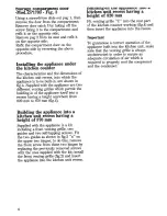 Preview for 7 page of Zanussi ZP1703 Instructions For Use And Care Manual