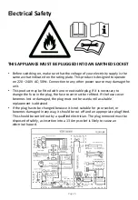 Предварительный просмотр 5 страницы Zanussi ZPAC9002 Manual