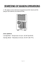 Предварительный просмотр 26 страницы Zanussi ZPAC9002 Manual