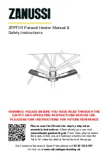 Zanussi ZPPTH1 Manual & Safety Instructions предпросмотр