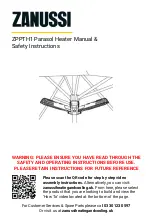 Preview for 1 page of Zanussi ZPPTH1 Manual & Safety Instructions