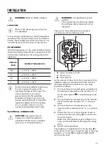 Предварительный просмотр 11 страницы Zanussi ZQA12430DV User Manual