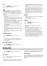 Предварительный просмотр 4 страницы Zanussi ZQA14030DA User Manual