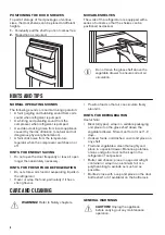 Предварительный просмотр 6 страницы Zanussi ZQA14030DA User Manual