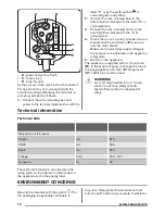 Предварительный просмотр 10 страницы Zanussi ZQA14031DA User Manual