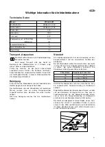 Предварительный просмотр 5 страницы Zanussi ZRA 626 CW Instruction Book