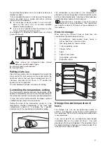 Предварительный просмотр 41 страницы Zanussi ZRA 626 CW Instruction Book