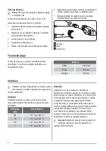 Предварительный просмотр 8 страницы Zanussi ZRA226CWO User Manual