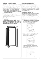 Предварительный просмотр 39 страницы Zanussi ZRA226CWO User Manual