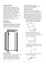 Предварительный просмотр 48 страницы Zanussi ZRA226CWO User Manual