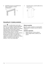 Предварительный просмотр 76 страницы Zanussi ZRA226CWO User Manual