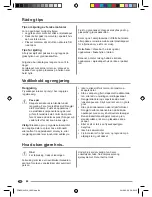 Preview for 84 page of Zanussi ZRA25100WA User Manual