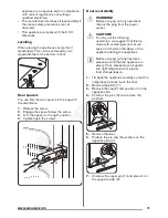 Предварительный просмотр 11 страницы Zanussi ZRA33100WA User Manual