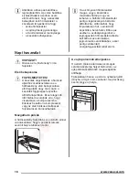 Предварительный просмотр 18 страницы Zanussi ZRA33100WA User Manual