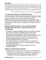 Предварительный просмотр 27 страницы Zanussi ZRA33100WA User Manual