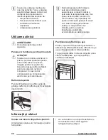 Предварительный просмотр 44 страницы Zanussi ZRA33100WA User Manual