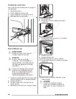 Предварительный просмотр 50 страницы Zanussi ZRA33100WA User Manual