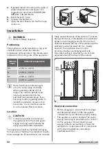 Preview for 22 page of Zanussi ZRA40100XA User Manual