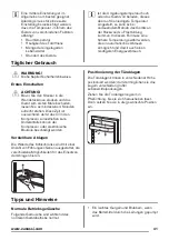 Preview for 41 page of Zanussi ZRA40100XA User Manual