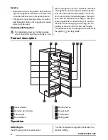 Preview for 4 page of Zanussi ZRA40400XA User Manual