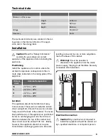 Preview for 9 page of Zanussi ZRA40400XA User Manual