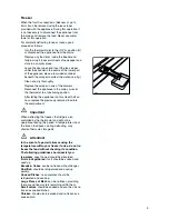 Предварительный просмотр 9 страницы Zanussi ZRB 2825 W User Manual