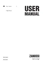 Preview for 1 page of Zanussi ZRB224NWO User Manual