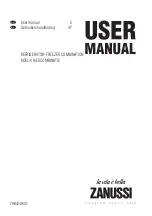 Zanussi ZRB324WO1 User Manual preview