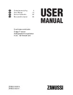 Zanussi ZRB33104WA User Manual preview