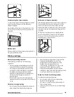 Предварительный просмотр 19 страницы Zanussi ZRB33104WA User Manual